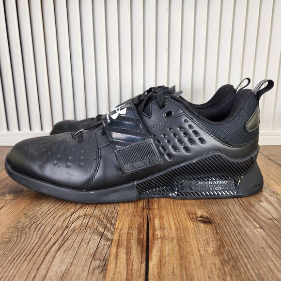 Under Armour Reign Lifter Mens Sz 11 Black Weightlifting Power Shoes 3023735-001 main image 9